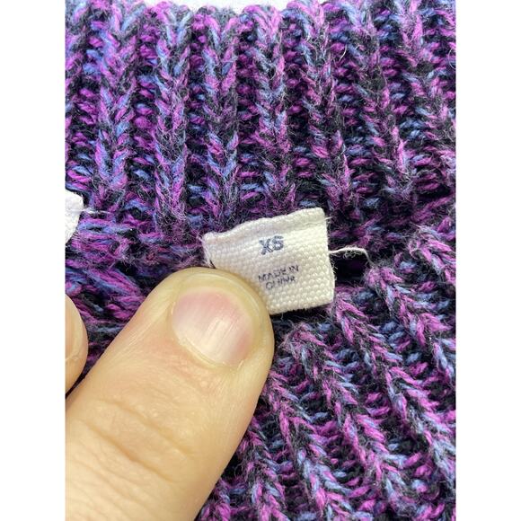 Gap Sweater Womens XS Cable Knit Crewneck Pullover Long Sleeve Marl Knit Top - Picture 5 of 9